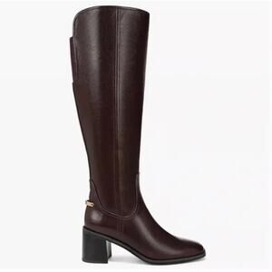 NEW Naturalizer 27 Edit Edda Wide Calf Boot in Dark Brown Size 7